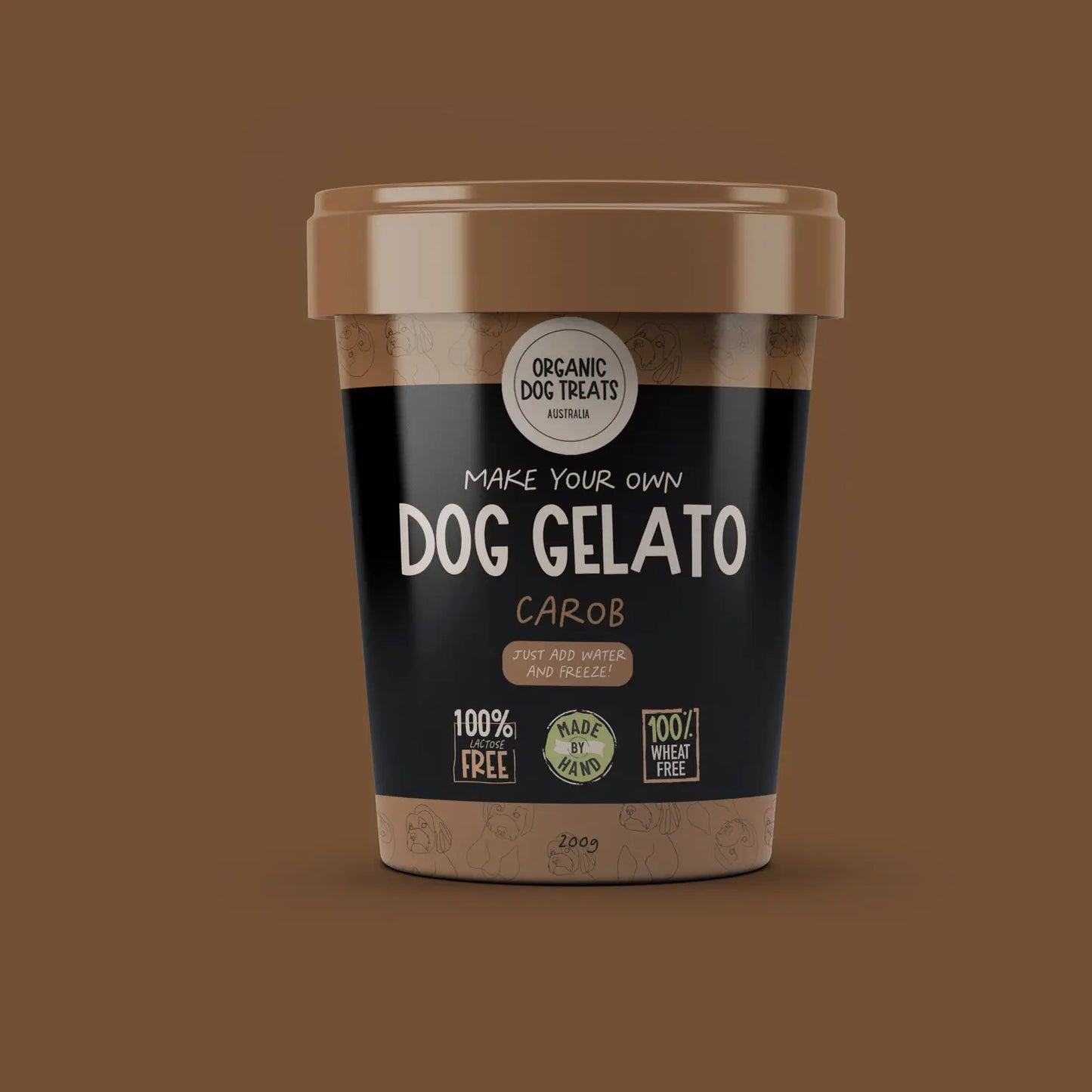 Dog Gelato Carob 100g