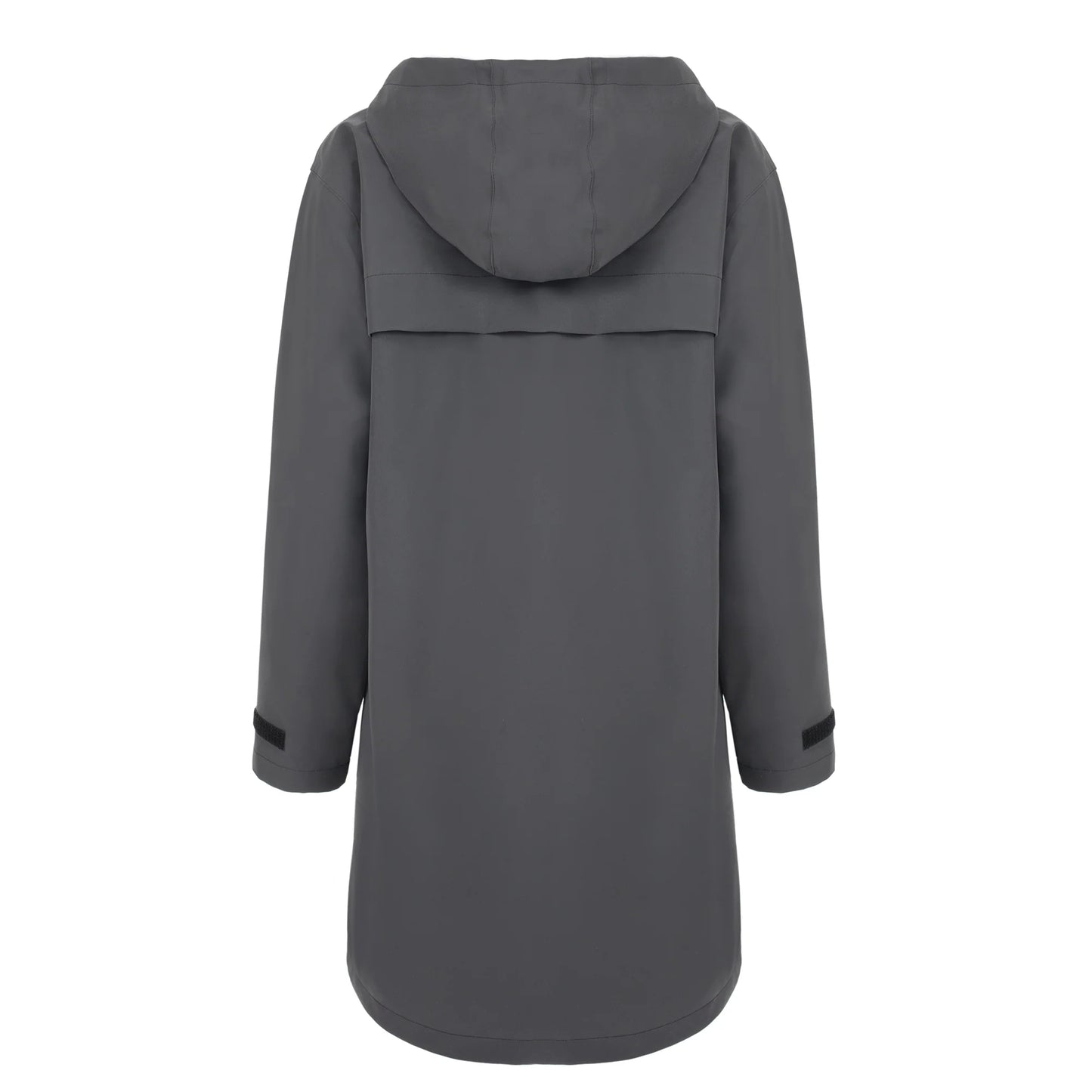 Regenmantel GRAU REFLEKTIEREND DAMEN