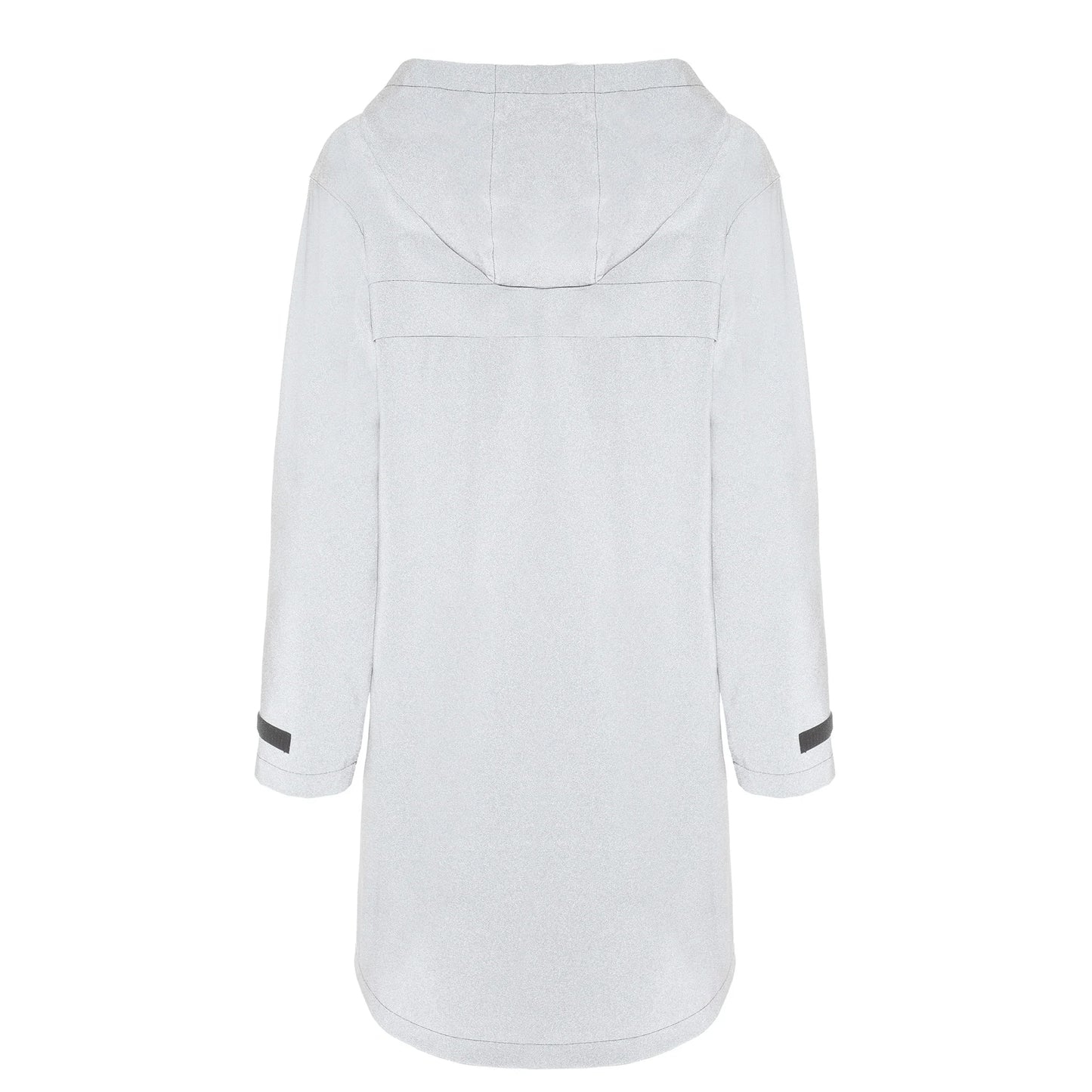 Regenmantel GRAU REFLEKTIEREND DAMEN