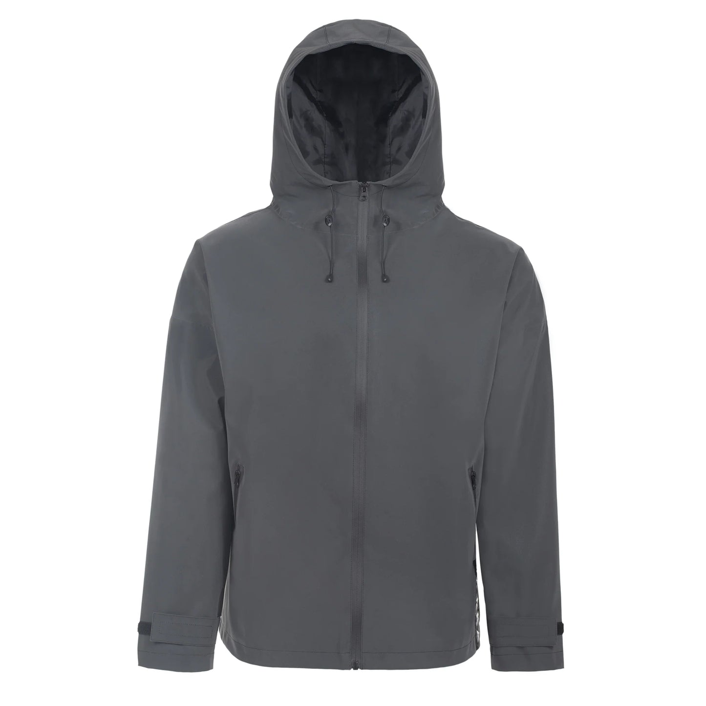 Regenjacke GRAU REFLEKTIEREND HERREN