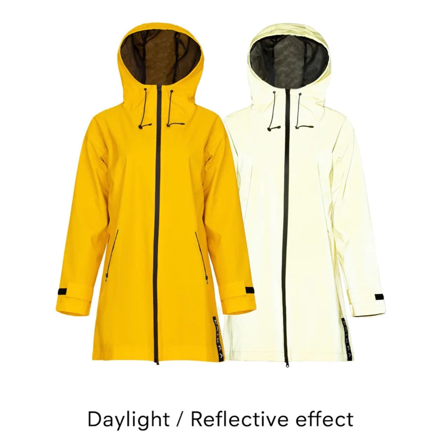 Regenmantel GELB REFLEKTIEREND DAMEN
