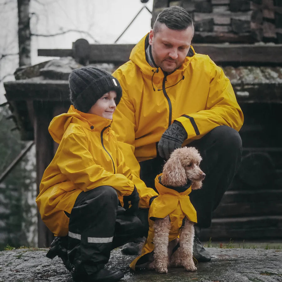 Regenjacke GELB REFLEKTIEREND HERREN