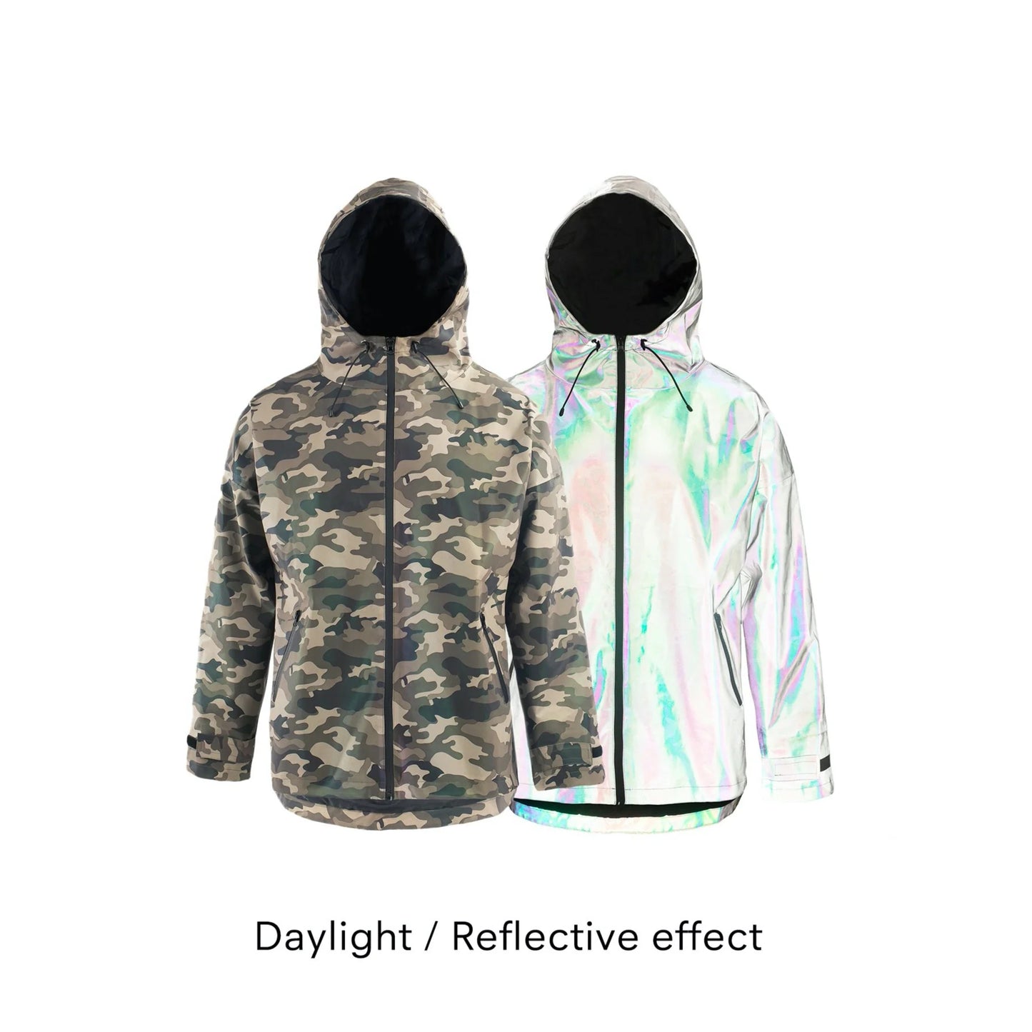 Regenjacke CAMO REFLEKTIEREND HERREN