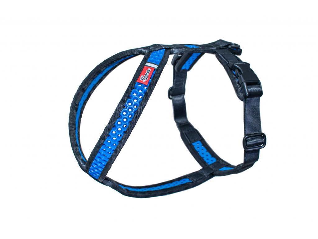 Soft Harness - Brustgeschirr Softy schwarz-blau