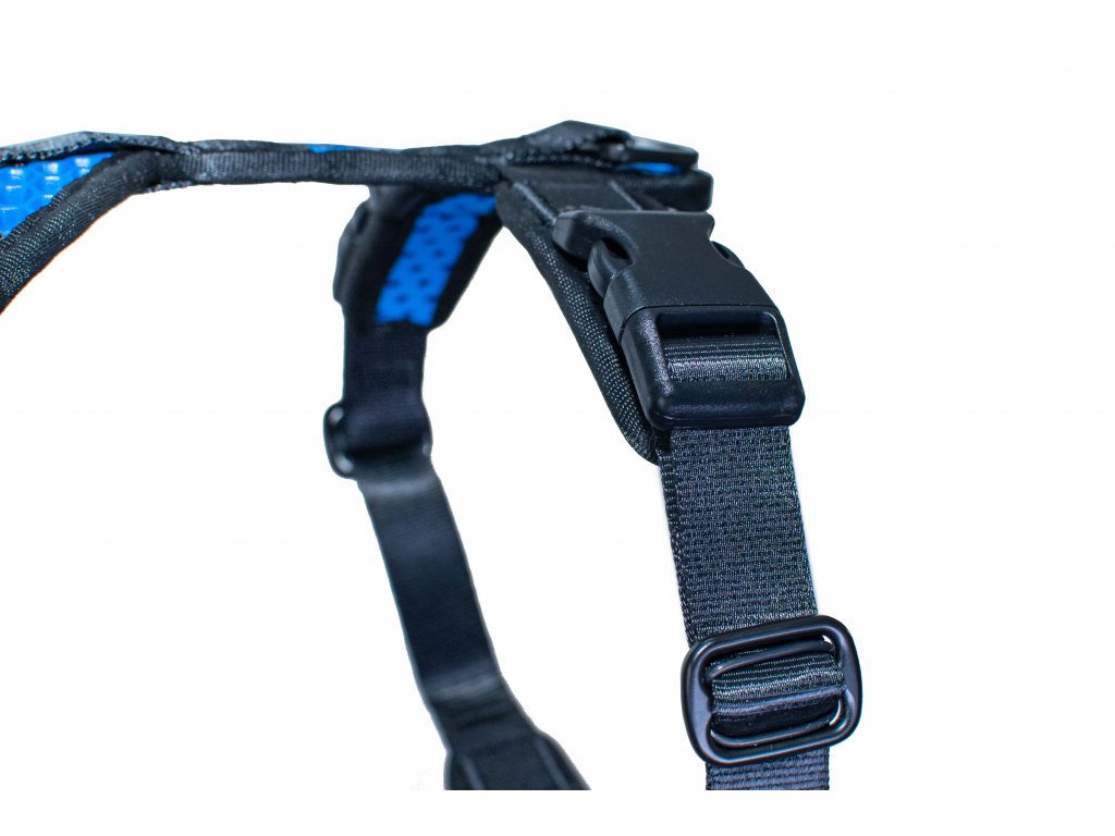 Soft Harness - Brustgeschirr Softy schwarz-blau