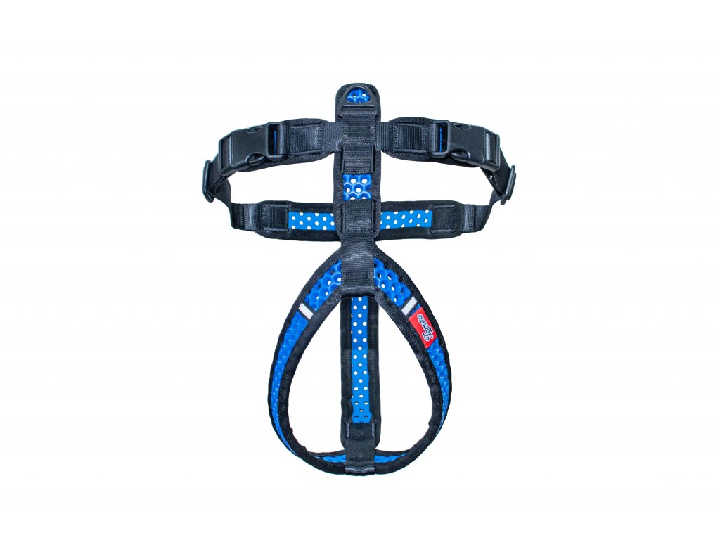 Soft Harness - Brustgeschirr Softy schwarz-blau