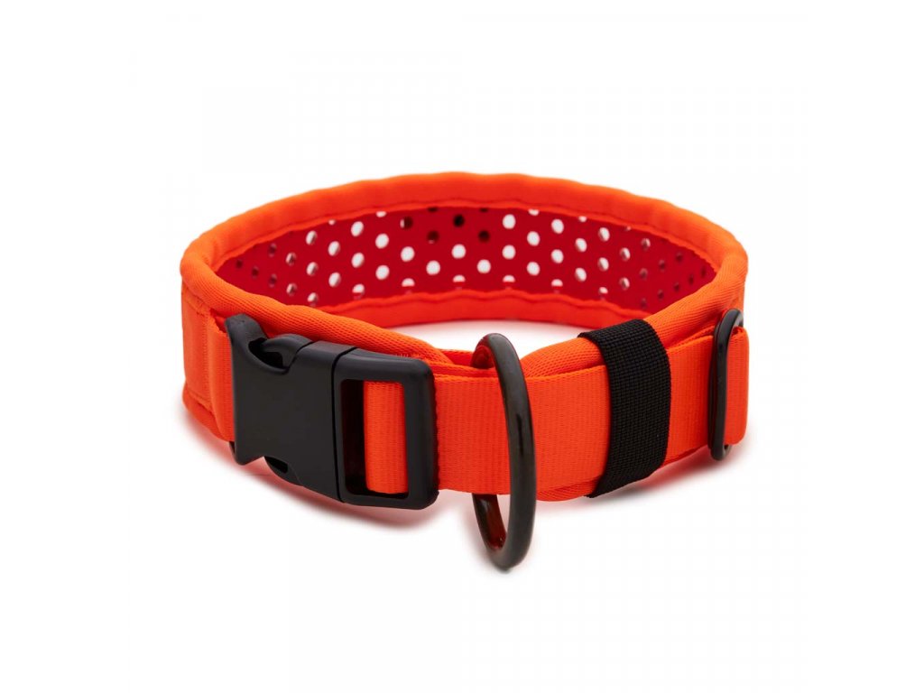 Soft Collar - Halsband Softy orange-rot