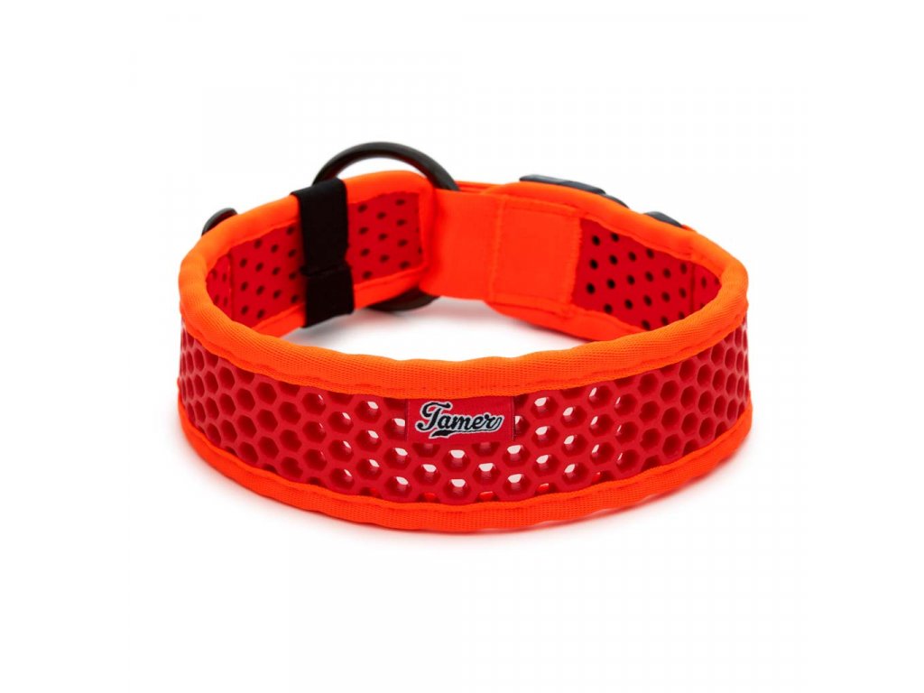 Soft Collar - Halsband Softy orange-rot