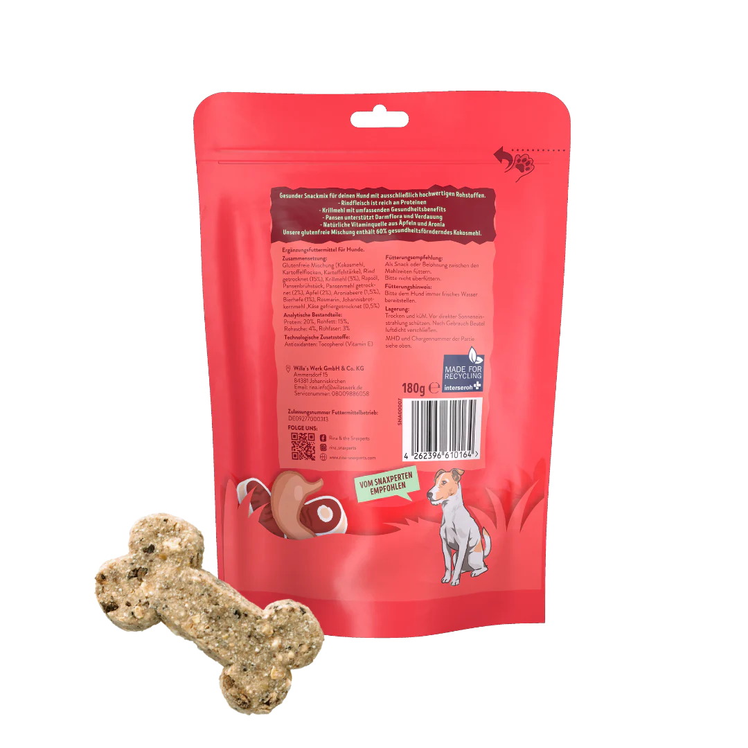 BONE APPÉTIT – Hundesnack Rindfleisch GLUTENFREI