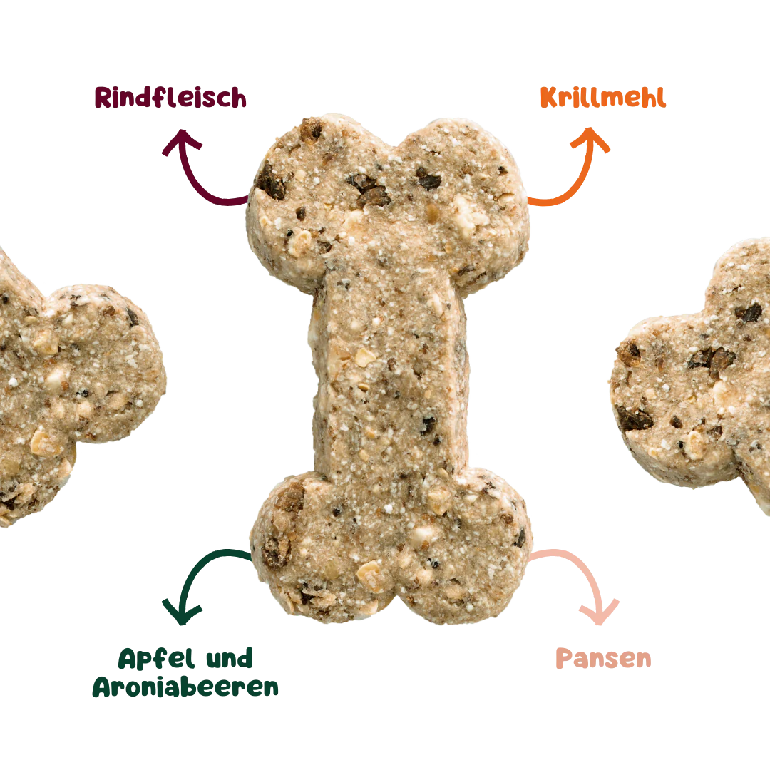 BONE APPÉTIT – Hundesnack Rindfleisch GLUTENFREI