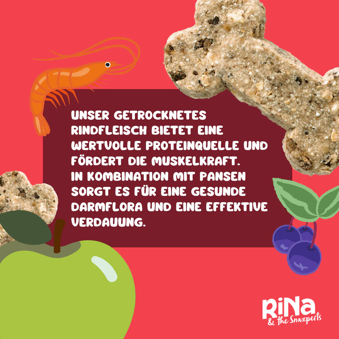 BONE APPÉTIT – Hundesnack Rindfleisch GLUTENFREI