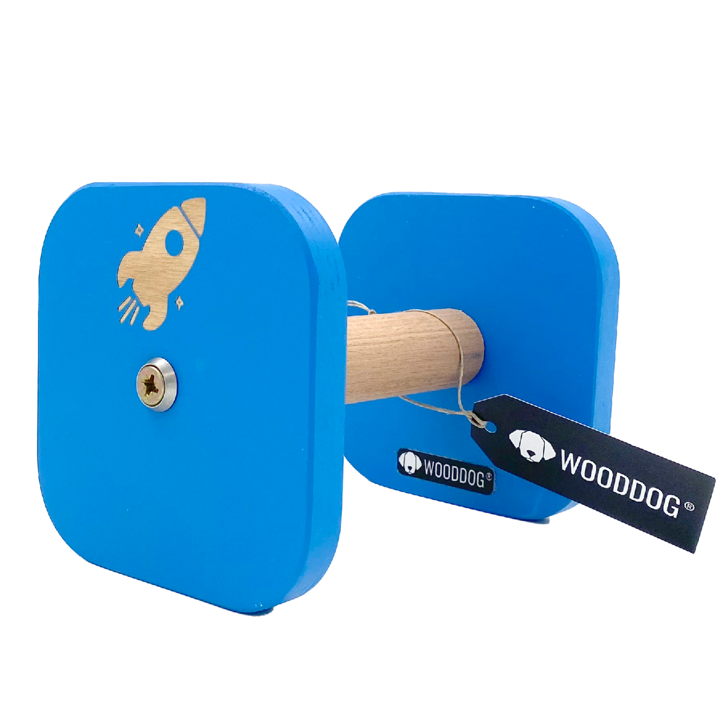 STANDARD DUMBBELL - Blau mit Rakete