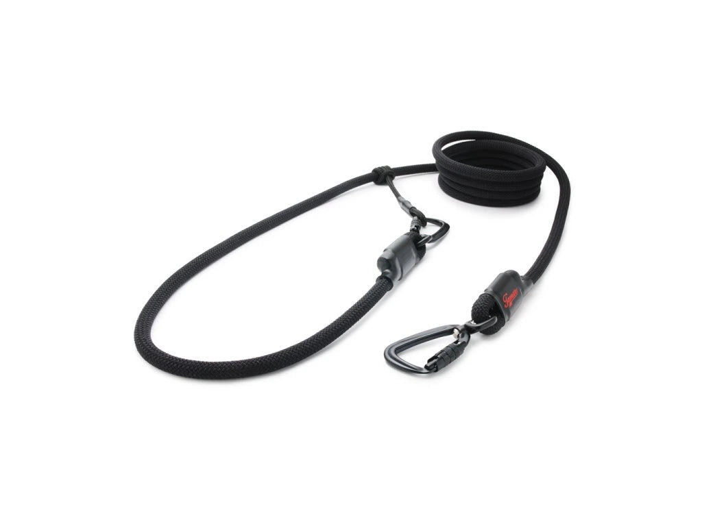 EASYLONG Hundeleine Large – Handgefertigte Kletterseilleine mit TWISTLOCK-Karabinern für große Hunde. Sicher, stark & verstellbar.