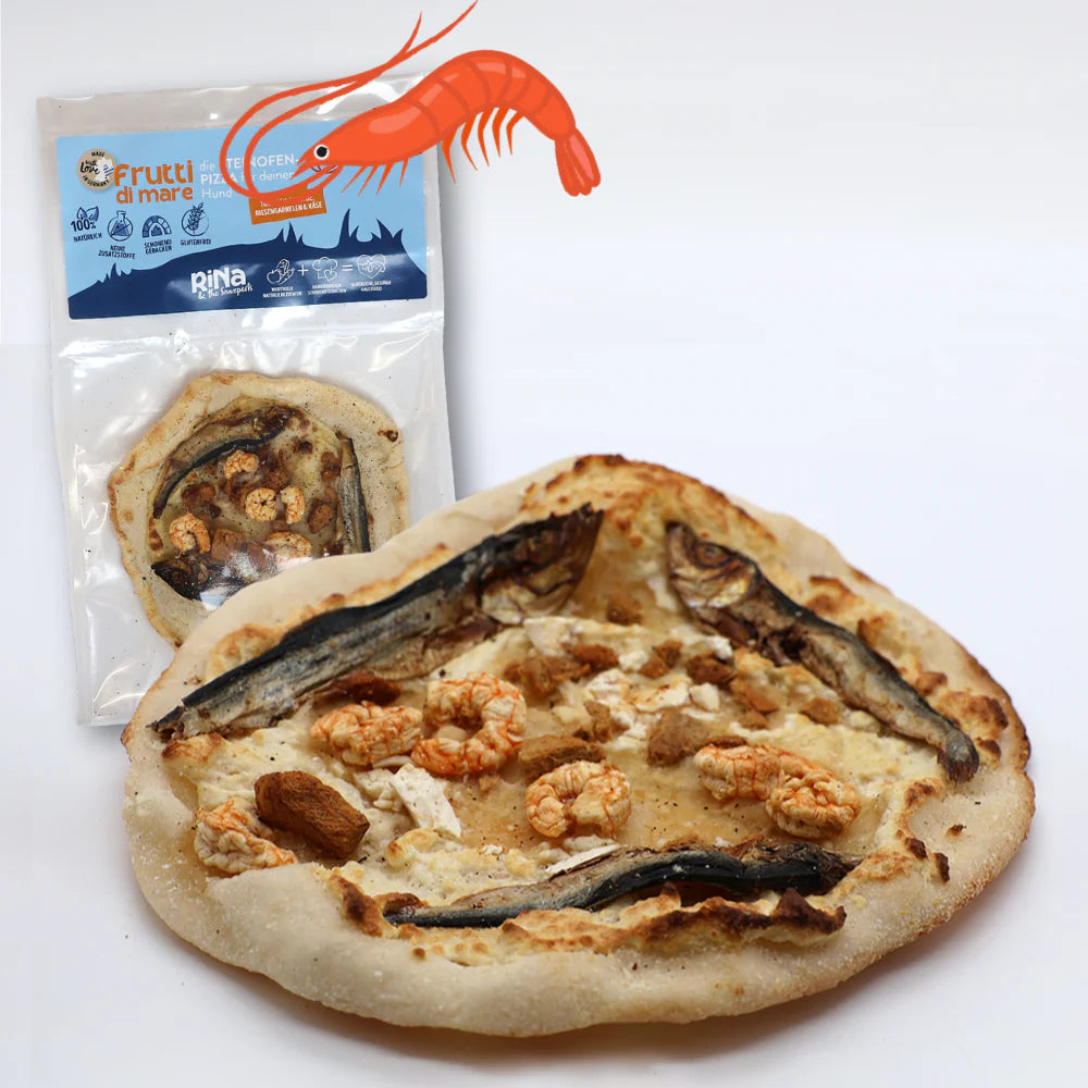 Hunde Gourmet Pizza - Meeresfrüchte