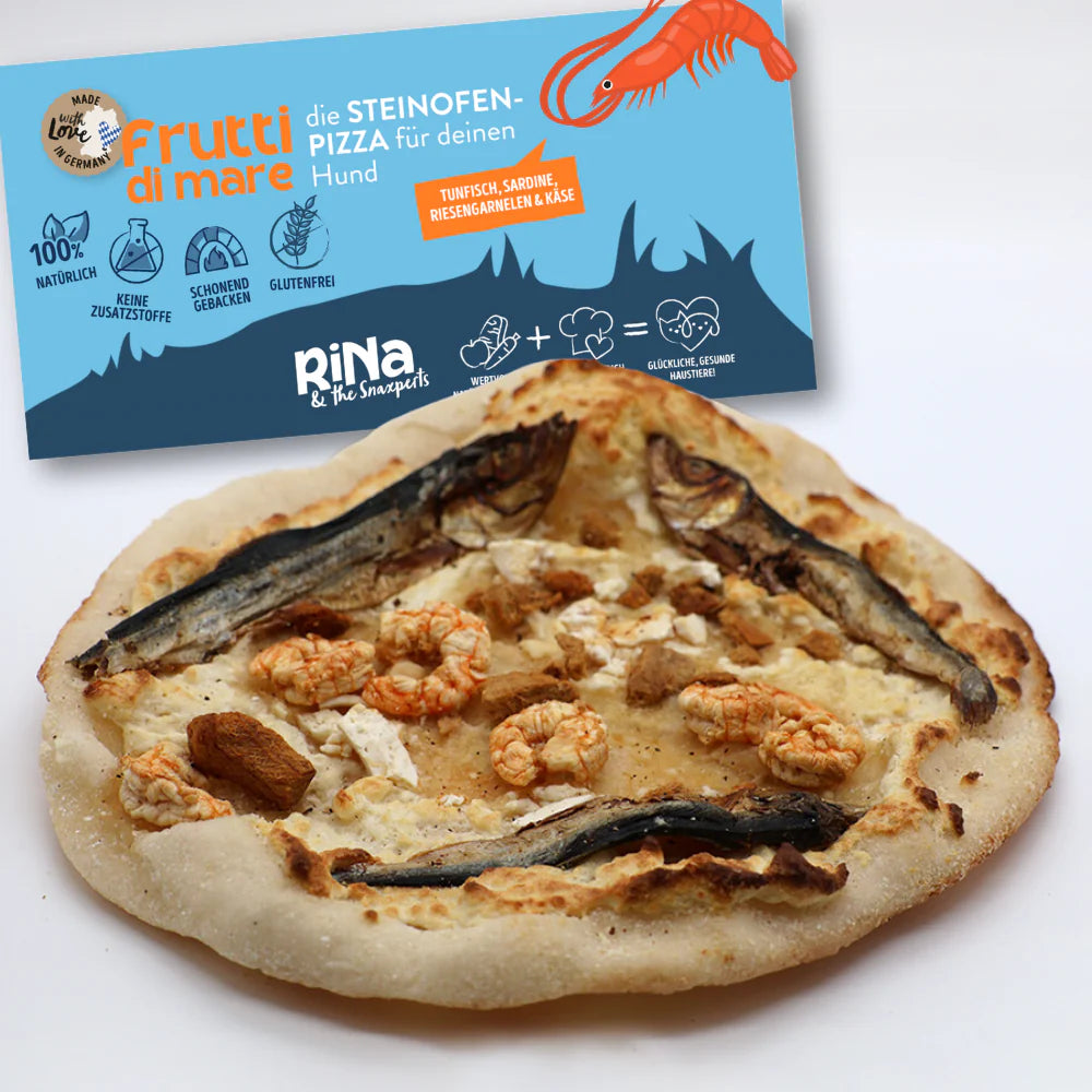 Hunde Gourmet Pizza - Meeresfrüchte