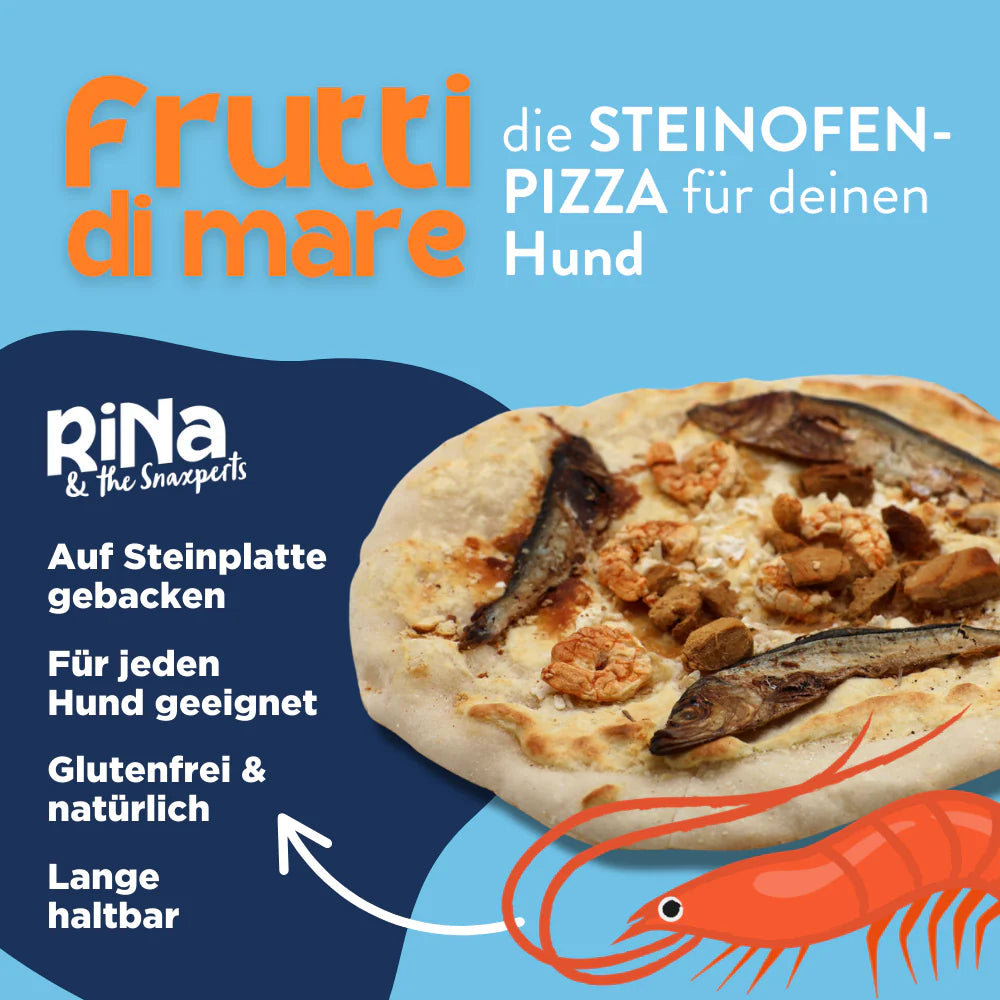 Hunde Gourmet Pizza - Meeresfrüchte