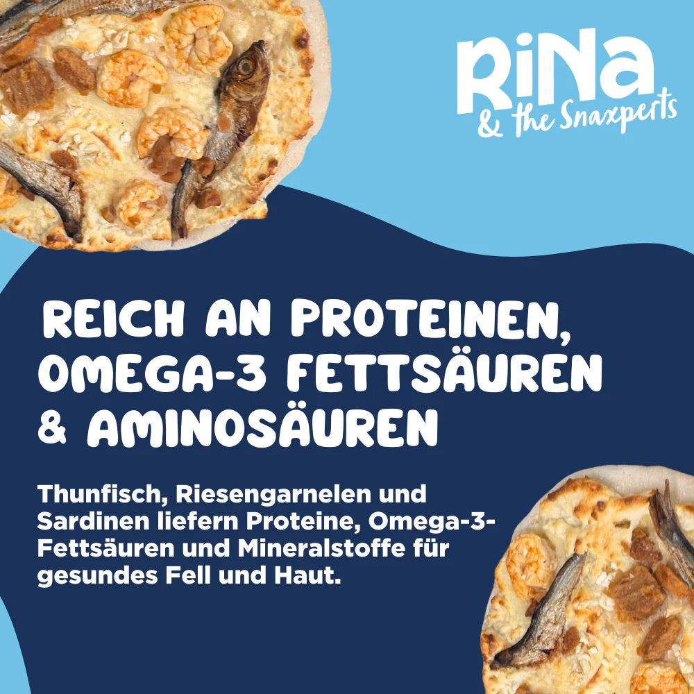 Hunde Gourmet Pizza - Meeresfrüchte