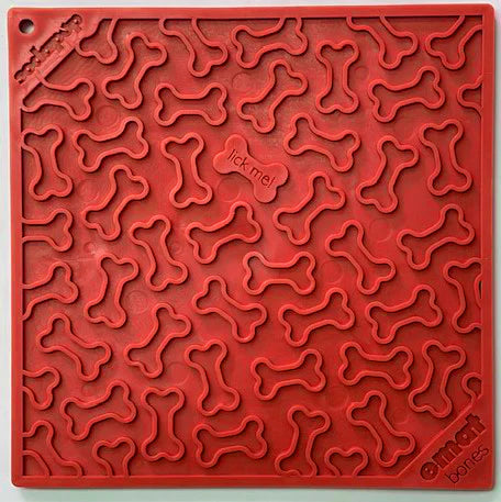 Schleckmatte im Knochenparadies Design groß