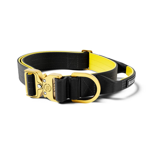 Tactical Halsband - light Weight - schwarz/gelb