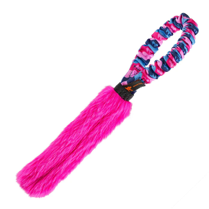 Pocket Fauxtastic Tug - pink/blau - Zerrspaß für alle Fellnasen