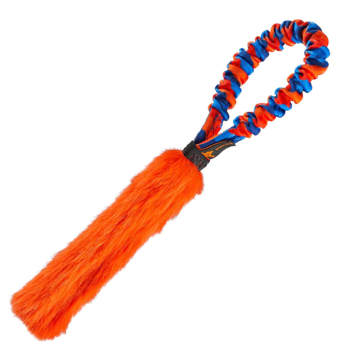 Pocket Fauxtastic Tug - orange/blau- Zerrspaß für alle Fellnasen