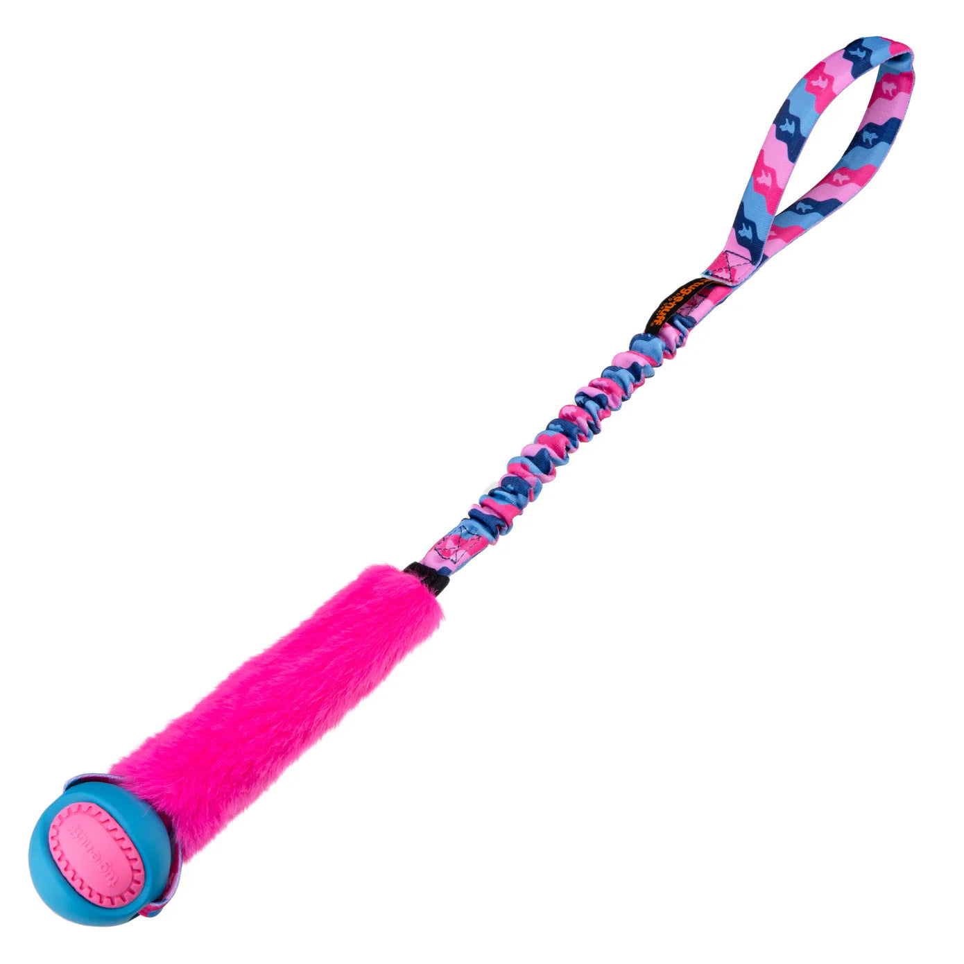 Fauxtastic PowerBall Bungee Tug pink/blau