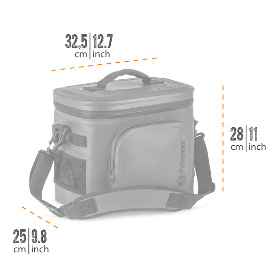 Kühltasche 8Liter GRAU