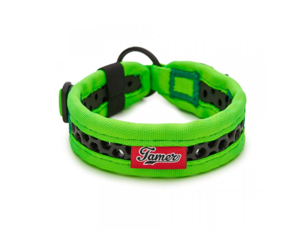 Soft Collar - Halsband Softy grün-schwarz