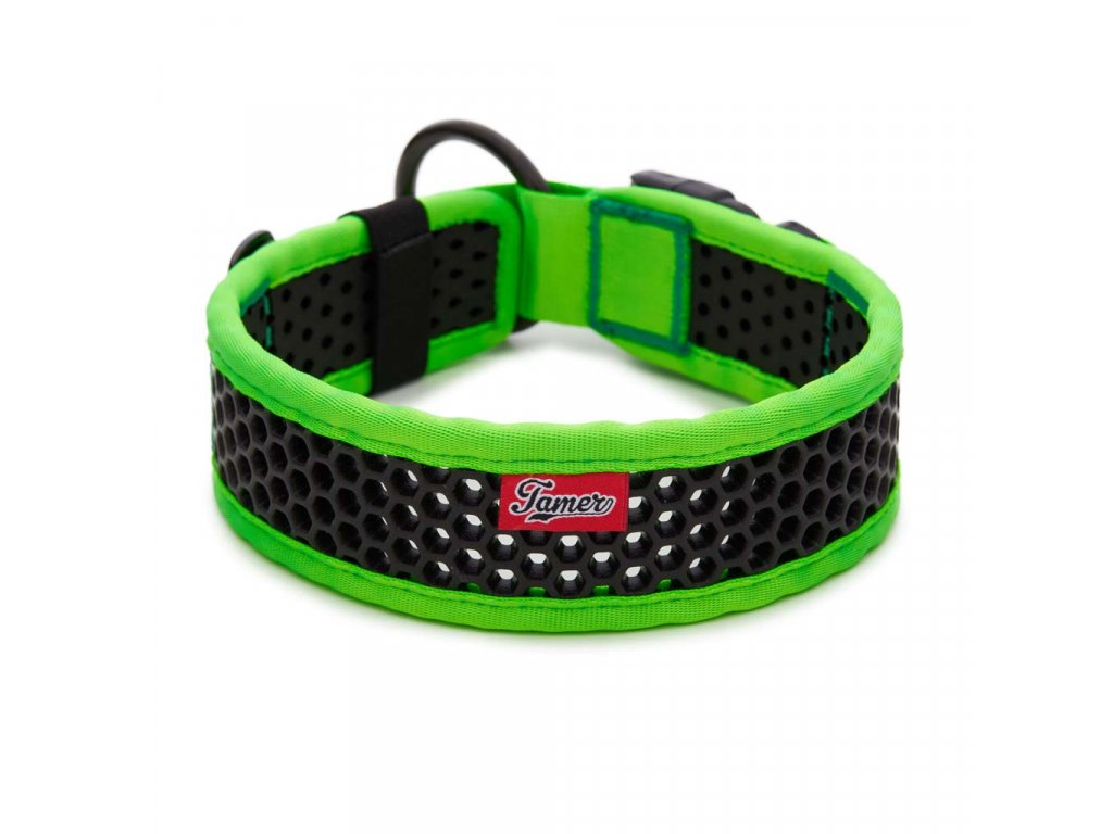 Soft Collar - Halsband Softy grün-schwarz