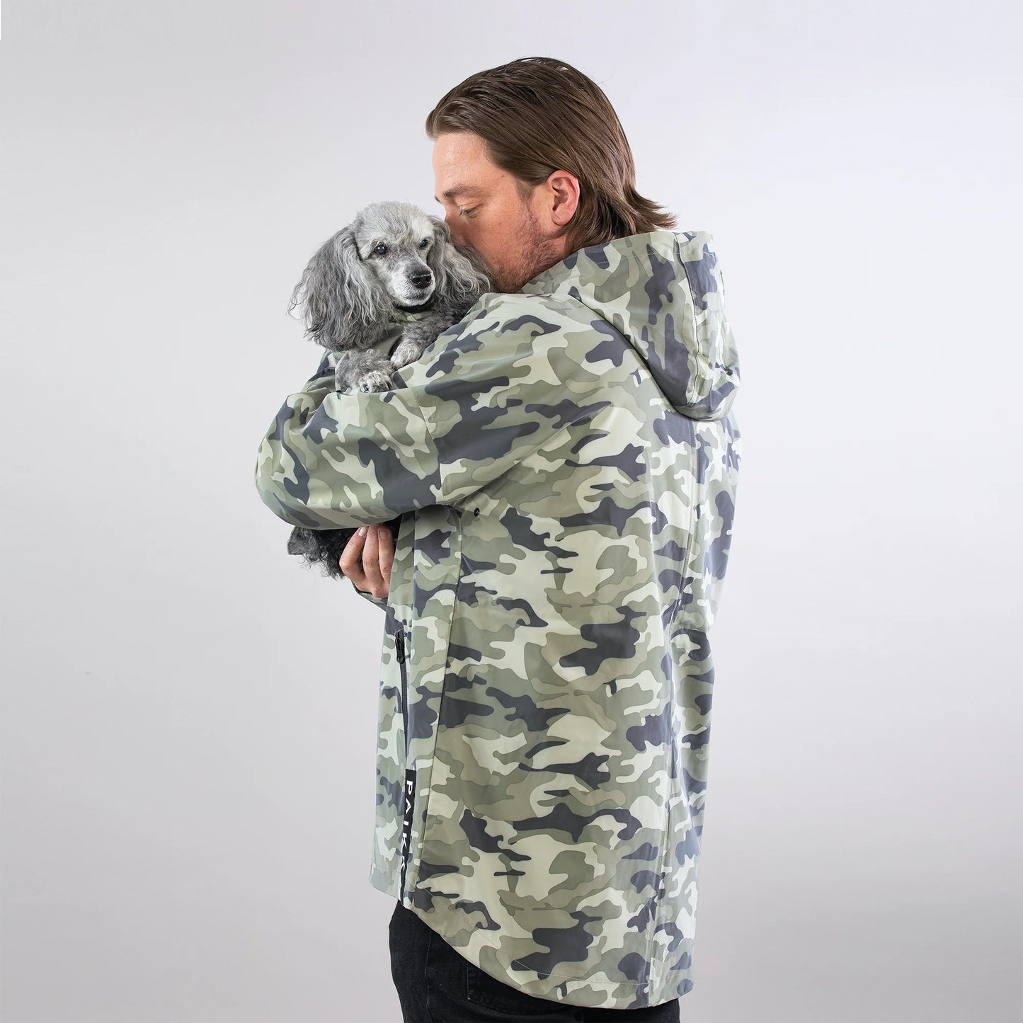 Regenjacke CAMO REFLEKTIEREND HERREN