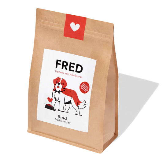 Fred Rind Trockenfutter - Alleinfuttermittel für ausgewachsene Hunde