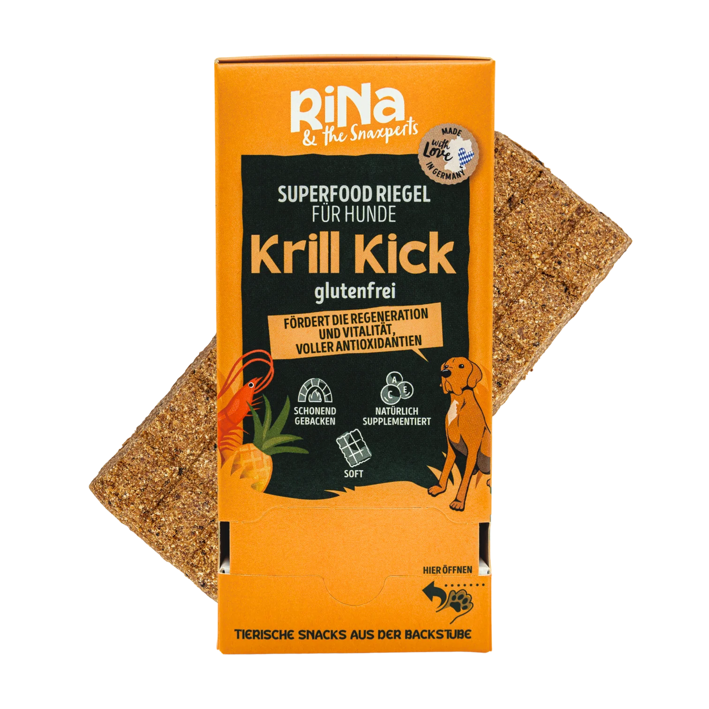 Superfood Riegelbox KRILL KICK