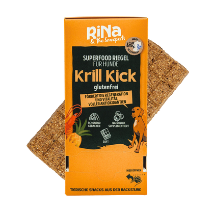 Superfood Riegelbox KRILL KICK