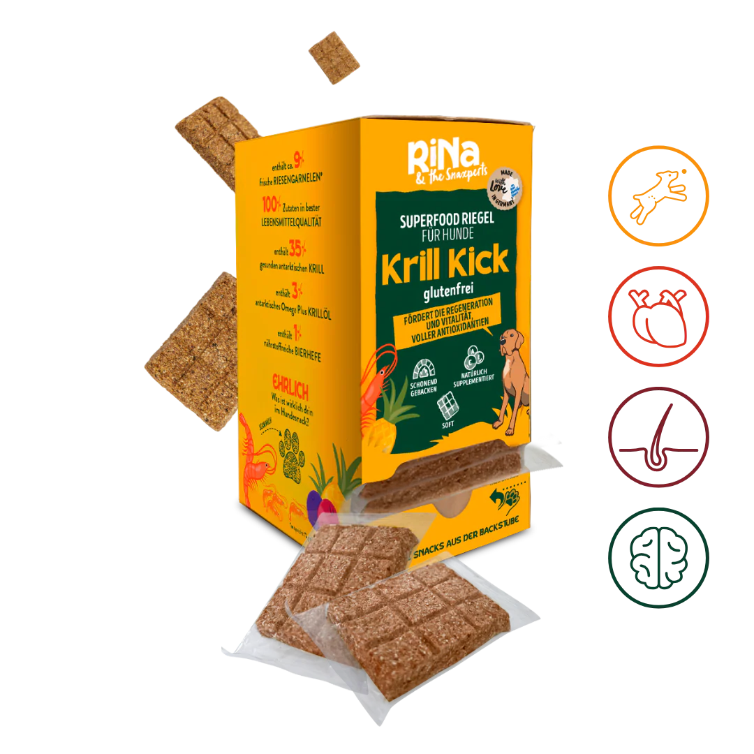 Superfood Riegelbox KRILL KICK