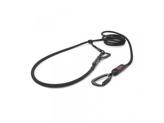 Easylong Twist Hundeleine MEDIUM schwarz