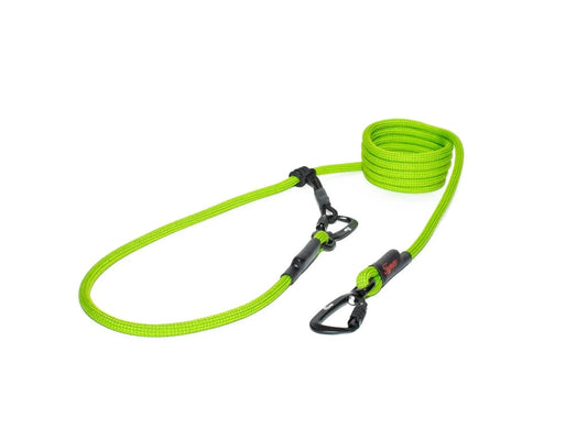 Easylong Twist Hundeleine MEDIUM grün und gelb