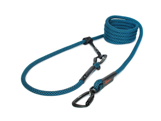 Easylong Twist Hundeleine LARGE schwarz und blau