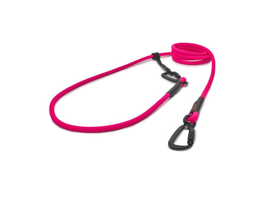 Easylong Twist Hundeleine MEDIUM neon pink