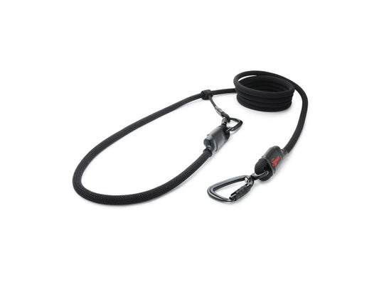 EASYLONG Hundeleine Large – Handgefertigte Kletterseilleine mit TWISTLOCK-Karabinern für große Hunde. Sicher, stark & verstellbar.