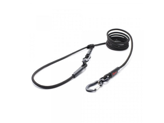 EASYLONG Hundeleine Small – 6 mm Kletterseil mit TWISTLOCK-Karabiner, stufenlos verstellbar, handgefertigt & leicht für kleine Hunde.