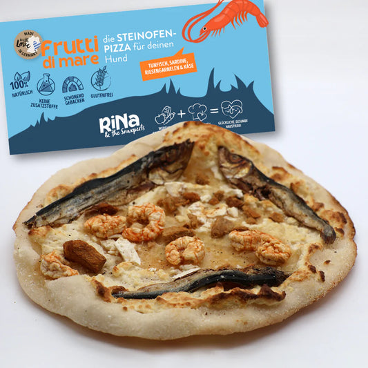 Hunde Gourmet Pizza - Meeresfrüchte