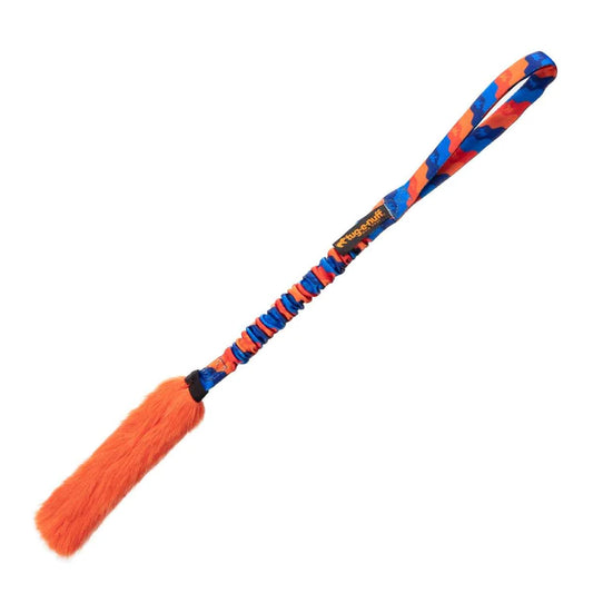 Heller Fauxtastic Tug -blau/orange- Für Hunde mit besonderen Ansprüchen