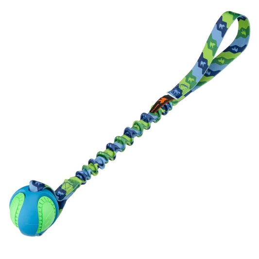 PowerBall Bungee - blau/gün - Der Trick mit dem Bungee-Seil