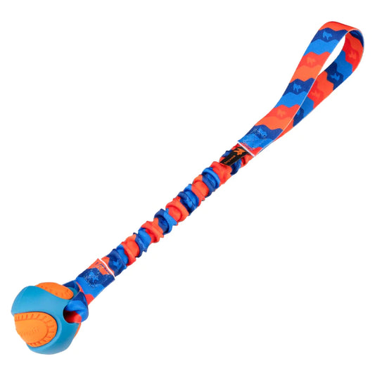PowerBall Bungee - blau/orange - Der Trick mit dem Bungee-Seil